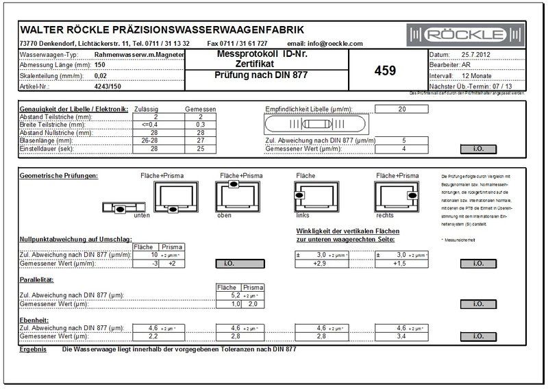 德國Roeckle 方型電子水平儀